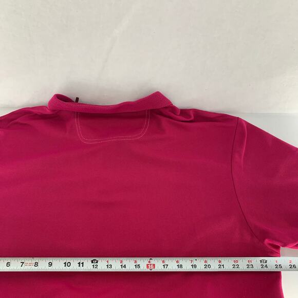 Tommy Bahama Men's Supima Cotton Short Sleeve Pink Polo Size 2XL - Picture 6 of 14